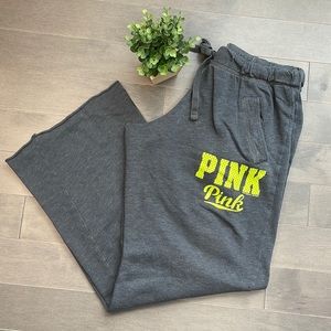 Victoria’s Secret PINK Oversized Sweatpants Grey